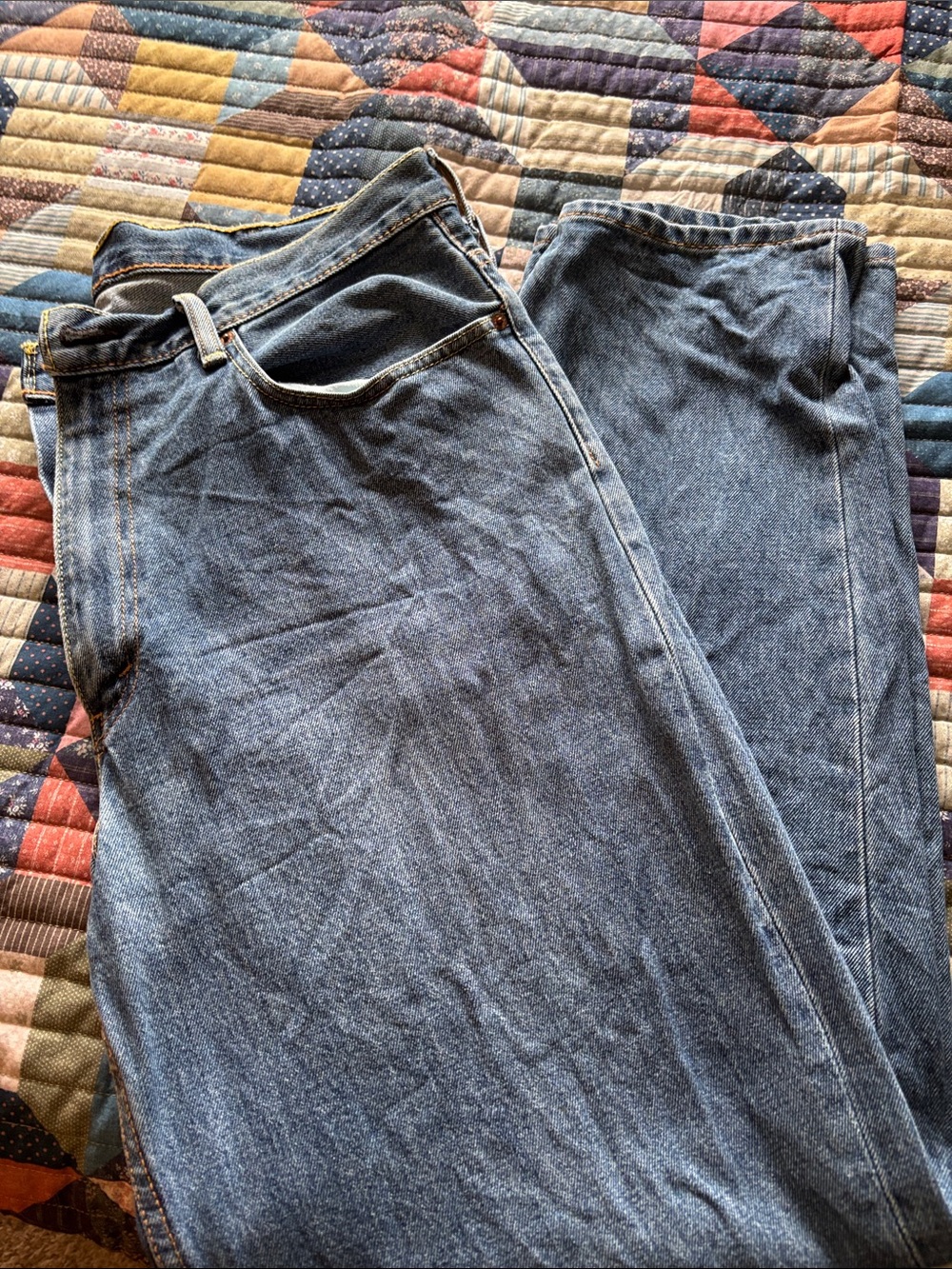 Levi's Men's Straight Blue Denim Jeans 560